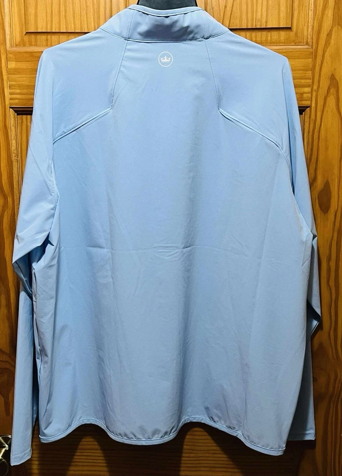 CHAQUETA DE GOLF PETER MILLAR 2025 U.S. OPEN OAKMONT AZUL XXL NUEVA CON ETIQUETAS IMPERMEABLE Foto 3 de 4