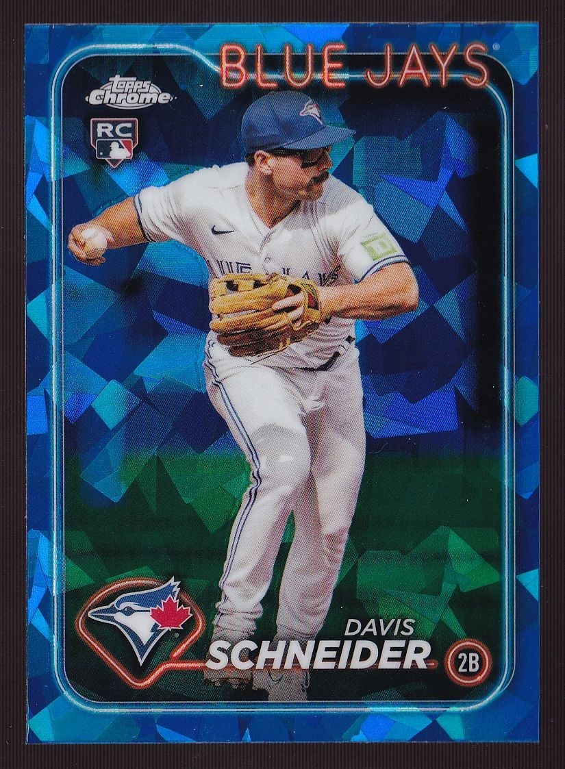 2024 Topps Chrome Sapphire Edition Rookie RC #189 Davis Schneider