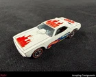Vintage 1971 Original Hot Wheels Redline Mongoose vs. Snake 2 Funny Car White