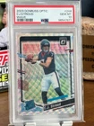CJ STROUD 2023 PANINI DONRUSS OPTIC RATED ROOKIE WAVE PRIZM RC /300 PSA 10