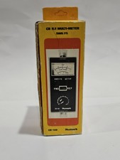 Vintage Numark Cb-140 Swr/fs Cb Rf Multi Meter Untested