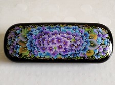 Women's Hand Painted Eyeglass Case Best women's glasses cases Hard glasses case
