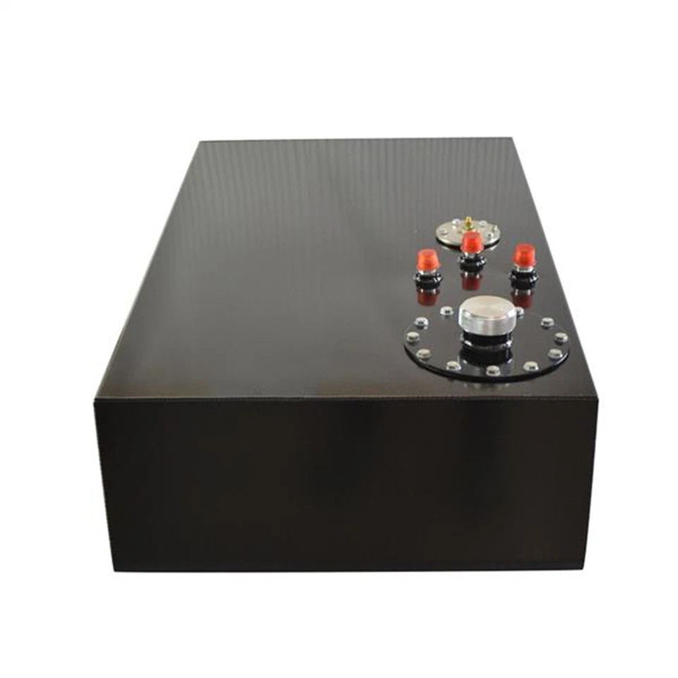 Tanque de gasolina célula de combustível Street Rod alumínio 17 galões com tampa e transmissor de nível 64L  - Imagem 4 de 4