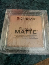*Styli- Style Beautifully Matte Foundation Powder- FFP-305 Warm Beige NEW/seal*