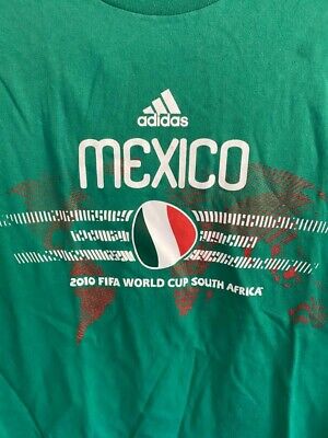 adidas, Shirts, Adidas Tricolor Mexico Size Small Icon Tee Stripes Soccer Shirt Jersey