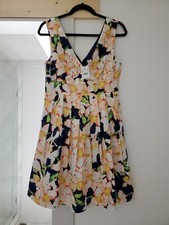 J Crew Womens Sundress Multicolor Above Knee Floral V Neck Sleeveless 6 $128