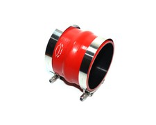 4-ply 4 Id Hump Straight Coupler Silicone Hose T Bolt Clamp Red 4-ply 4 Id Hump Straight Coupler Silicone Hose T Bolt Clamp Red