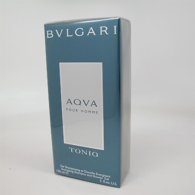 AQVA TONIQ Pour Homme by Bvlgari 150 ml/ 5.0 oz Energizing Shampoo