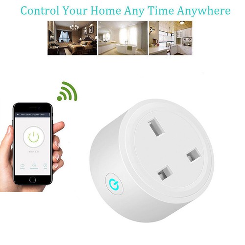 1-10 PIEZAS Enchufe WiFi Inteligente Inalámbrico APP Control Para Google Home Amazon Home - Imagen 7 de 12