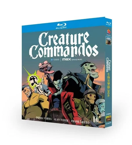 Creature Commandos Season 1 (2024) Series 2-Disc New