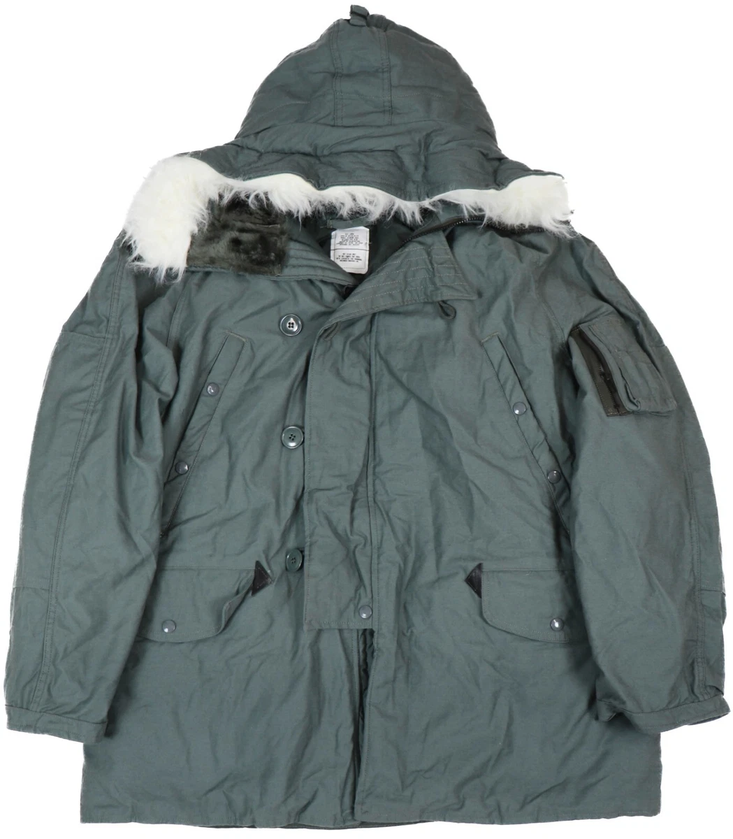 Air force parka deals extreme cold weather