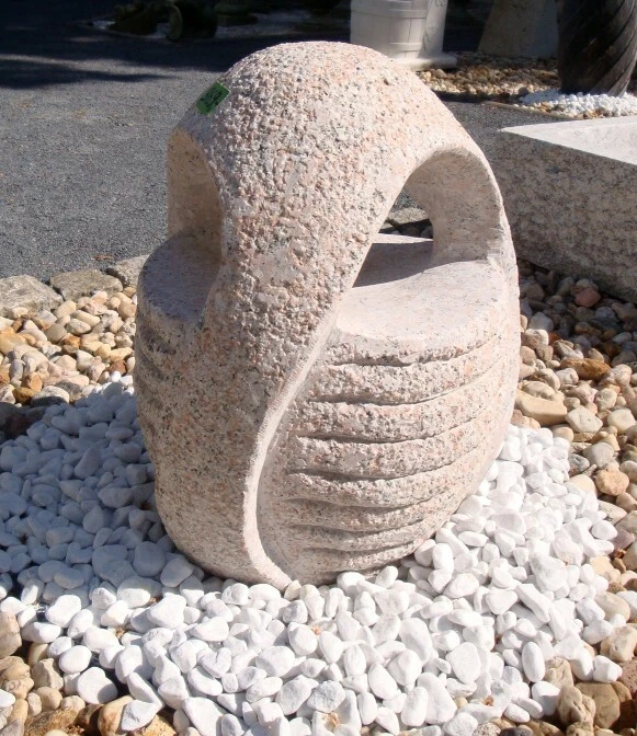 Granitbrunnen Gartenbrunnen Brunnen Granit Wasserspiel Zierbrunnen Art.150