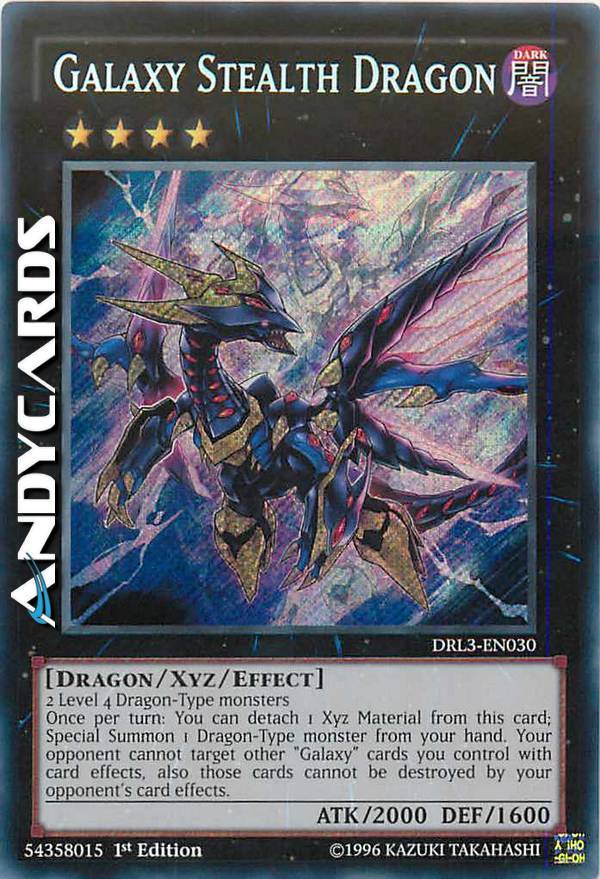 GALAXY STEALTH DRAGON (Drago Furtivo Galattico) • Segreta • DRL3