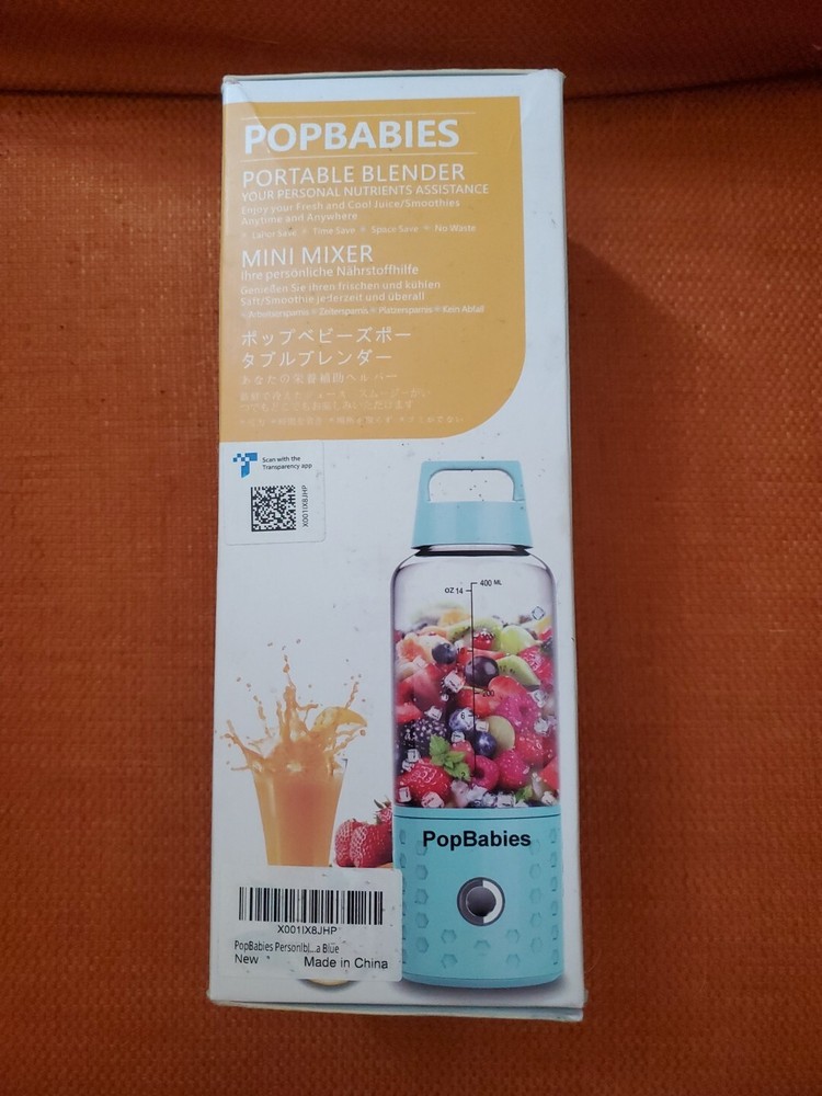 Portable Rechargeable Personal Blender for Smoothies by PopBabies
