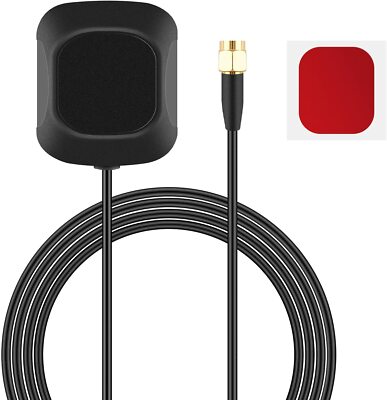 MakerFocus GPS Antenna Vehicle Waterproof Active GPS Logistics Tracking SMA Male