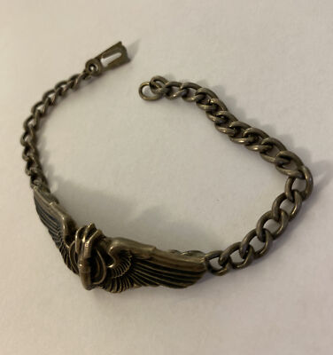 源*二様 1940’s★ アメリカ陸軍航空隊 ★Wing Bracelet★ミリ 源*二様 1940's☆ アメリカ陸軍航空隊 ☆Wing Bracelet☆ミリ