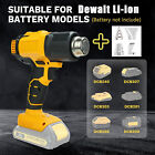 752℉ Cordless Heat Gun for Dewalt 20V Battery Hot Air Gun w/4 Nozzles for Crafts