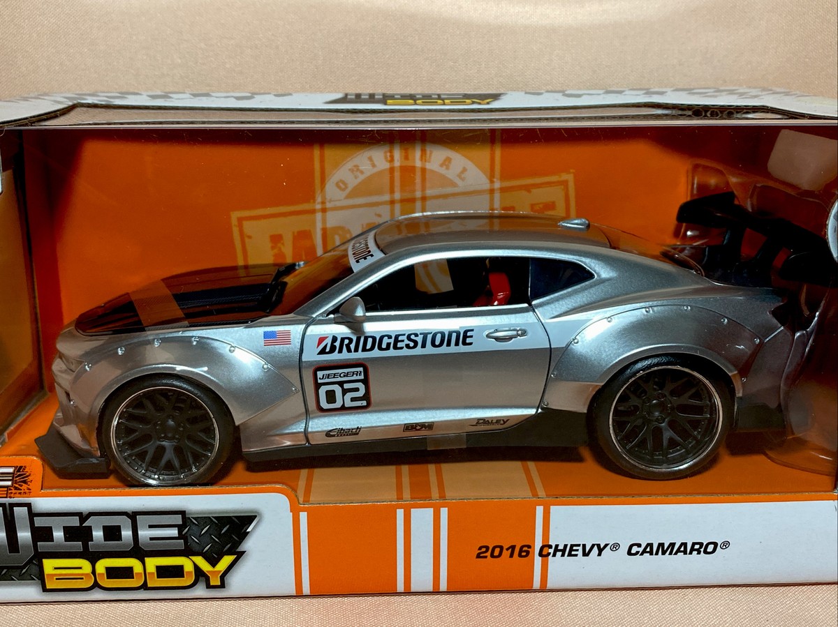 JADA 1/24 BIG TIME MUSCLE 2016 CHEVY CAMARO WIDE BODY | eBay
