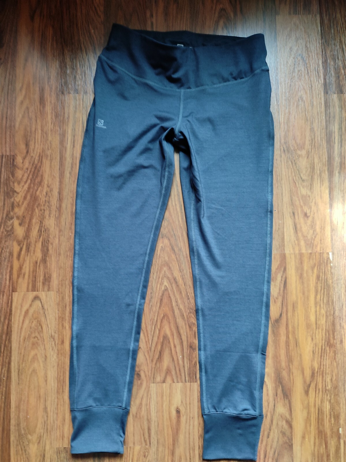 SALOMON COLLANT DONNA CORSA ESCURSIONISMO ALLENAMENTO PALESTRA YOGA ALLENAMENTO LEGGINGS TAGLIA L