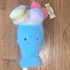 NEW Tasties Sweet Friends Cookie Monster Milkshake Plush F.A.O Schwarz 💗j15