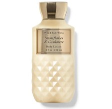 Bath Body Works SNOWFLAKES CASHMERE Body Lotion 8 Oz New Sealed