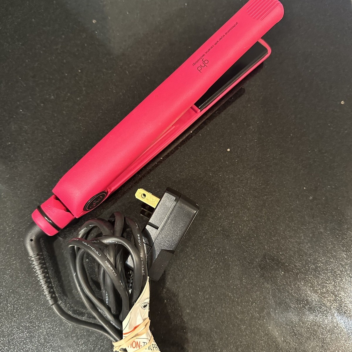 Authentic RARE GHD 3.3 Hair Styler Flat Iron Straightener Pink