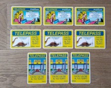 N.9 serie completa VIACARD TELEPASS PREMIUM taglio 25/50/75 EURO. 