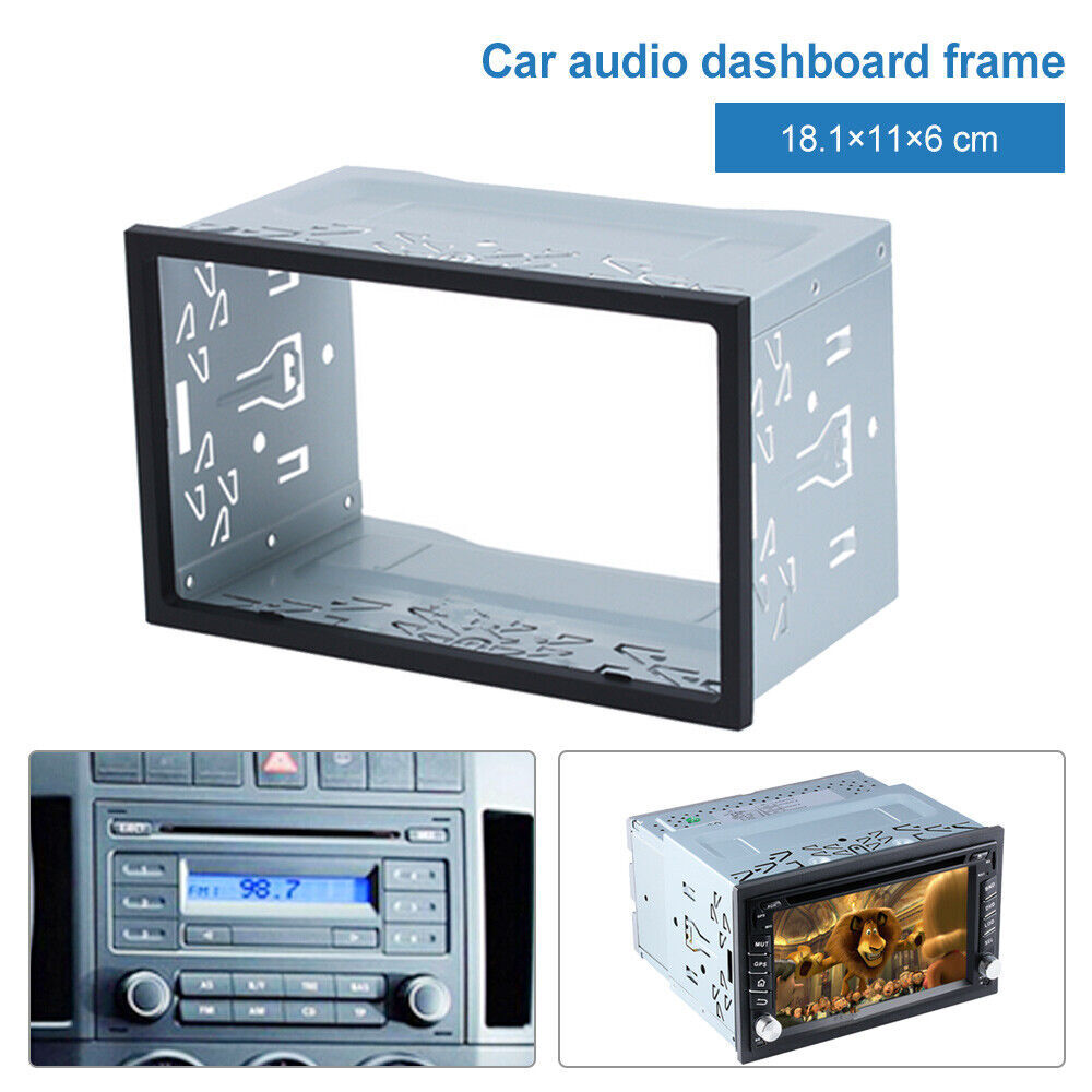 Metal Fascia Mounting Dash Kit for 2DIN Car Radio DVD Stereo ...