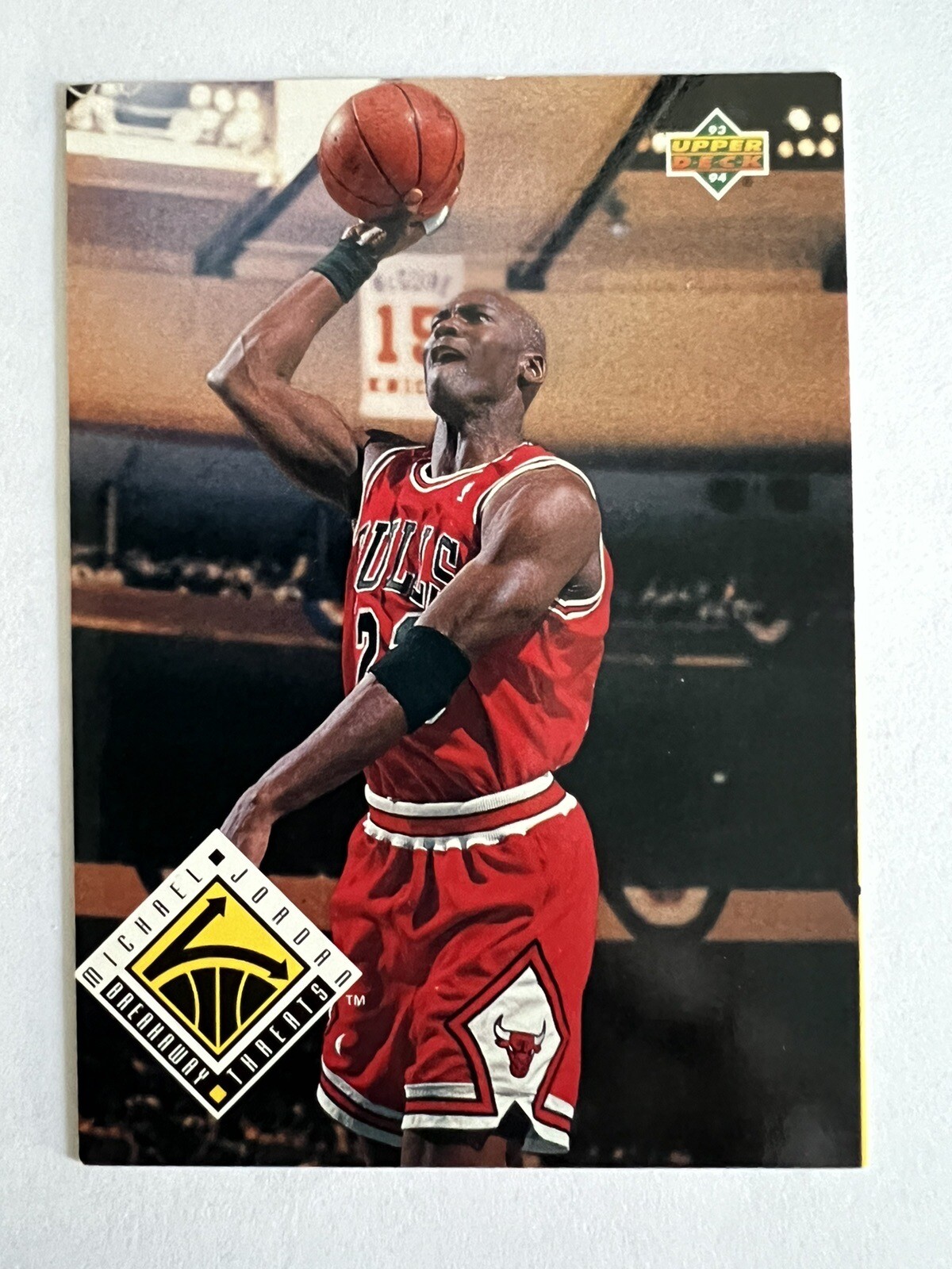 1993-94 Upper Deck Michael Jordan #438 Breakaway Threats