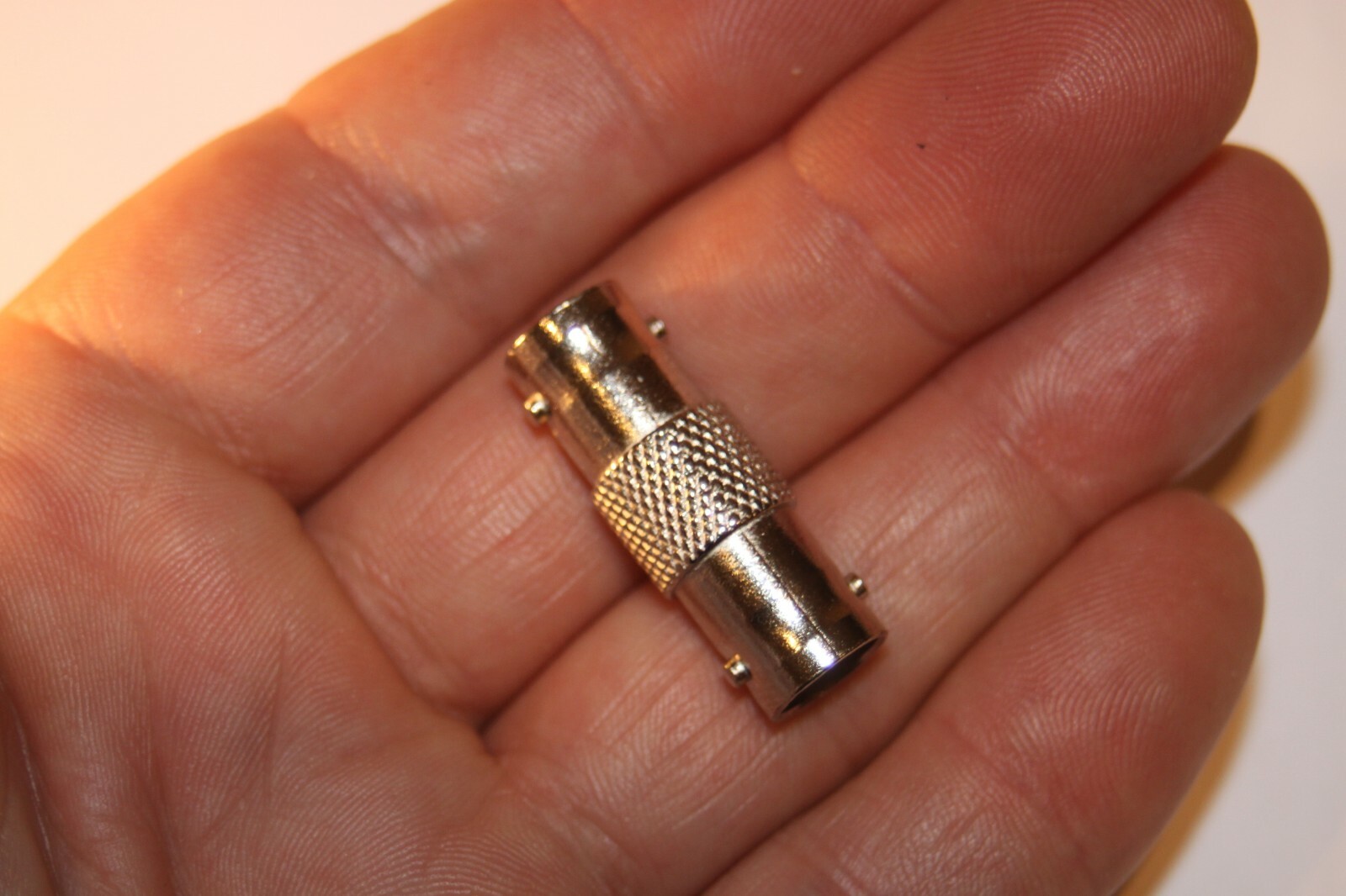 BNC female to female coupler adapter for tv CCTV camera cable joiner