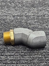 QTY 2 1" Fuel Hose Swivel 360 Rotating Connector For Fuel Transfer Pump Nozzle