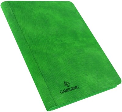 Game Genic Green 18-Pocket Zip-Up Album