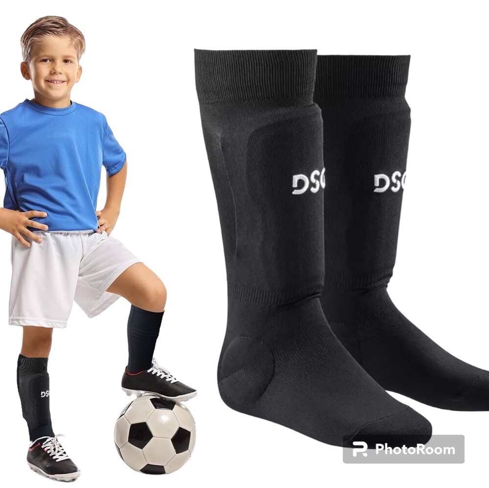DSG Ocala Youth Sport Shin Guard Socks Removable Shins Medium eBay