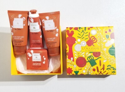L'Occitane Limited Edition Eau Intense Neroli & Orchidee 4 Piece Gift Set   New