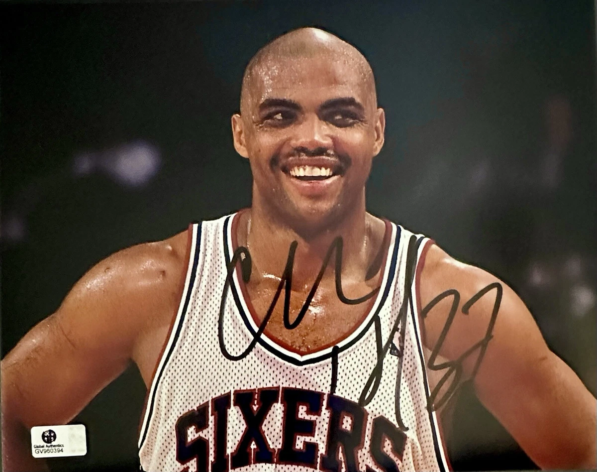 Charles Barkley Autographed \