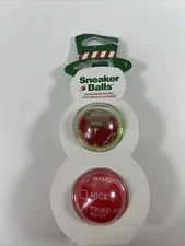 Naughty Or Nice Christmas Holiday Sneaker Balls Deodorizing Balls Odor Blocker