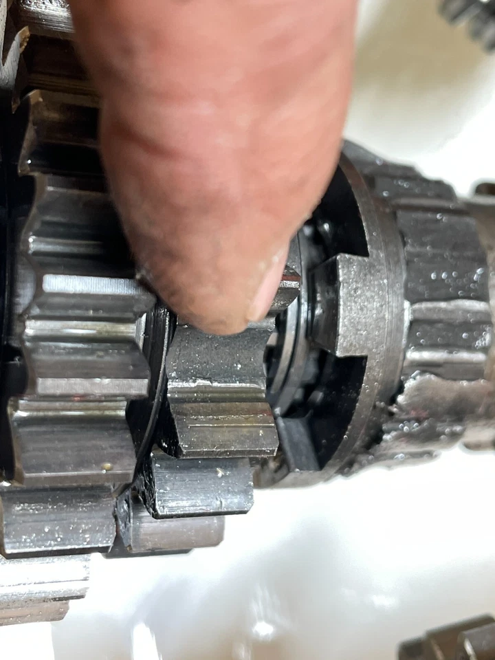 1975 Penton MC 400 完好变速器用于零件 — 第 4/4 张图片