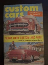 Custom Cars Magazine May 1958 Secrets of Show Cars (AD)