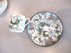 Set of 4 Vintage Teacups & Saucers Spode, Victoria Carlsbad, ST Bavaria — photo 6