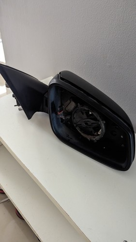 Espejo retrovisor pasajero BMW F10 serie 5 sin cristal gris OEM - Imagen 2 de 4