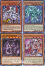 Yugioh Mega Monarch Set - Raiza + Zaborg + Thestalos + Caius