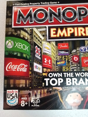Hasbro Monopoly Empire Game Board - A4770 Silver Addition A84