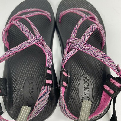 Chaco Sandals ZX1 Women's Size 5 Pink Double Strap EXCELLENT | eBay
