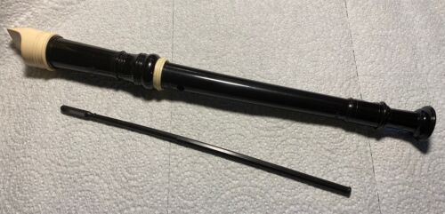Vintage LMI Blockflöte Sopran 650502 mit Koffer Musikinstrument