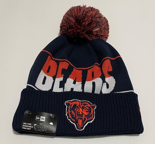 NWT Authentic Chicago Bears Pom Pom Knit Beanie