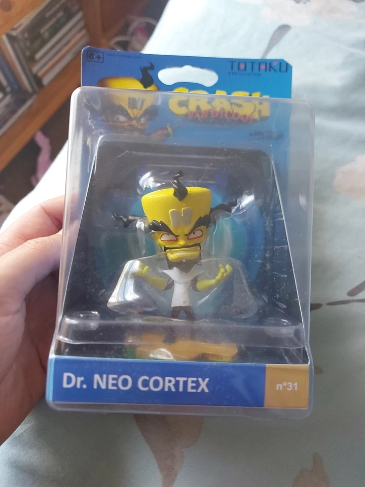 Dr NEO CORTEX Crash Bandicoot No 31 Totaku Collectible Figure - Image 2 of 4