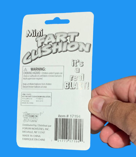 4" MINI WHOOPEE FART CUSHION Tiny Classic Whoopie Maker Gas Joke Sound Toy Funny