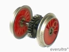 Spare parts PIKO HO steam locomotive BR 55 (GDR) - drive wheel set *.