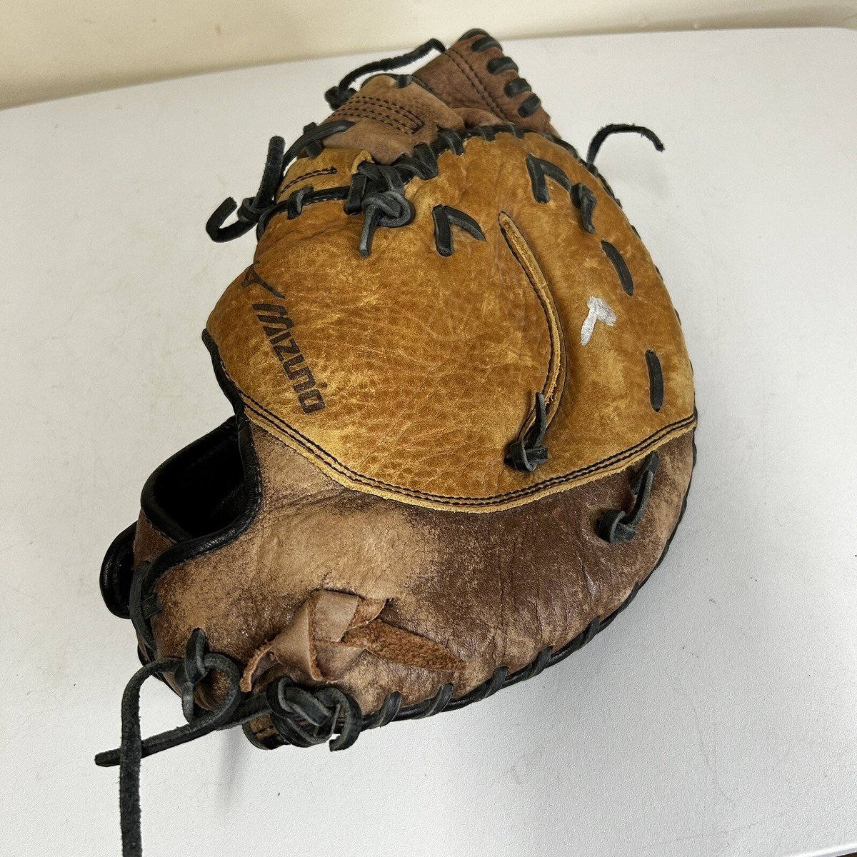 Mizuno GXF 91 1st Baseman's Mitt Glove Leather Inlet Toe