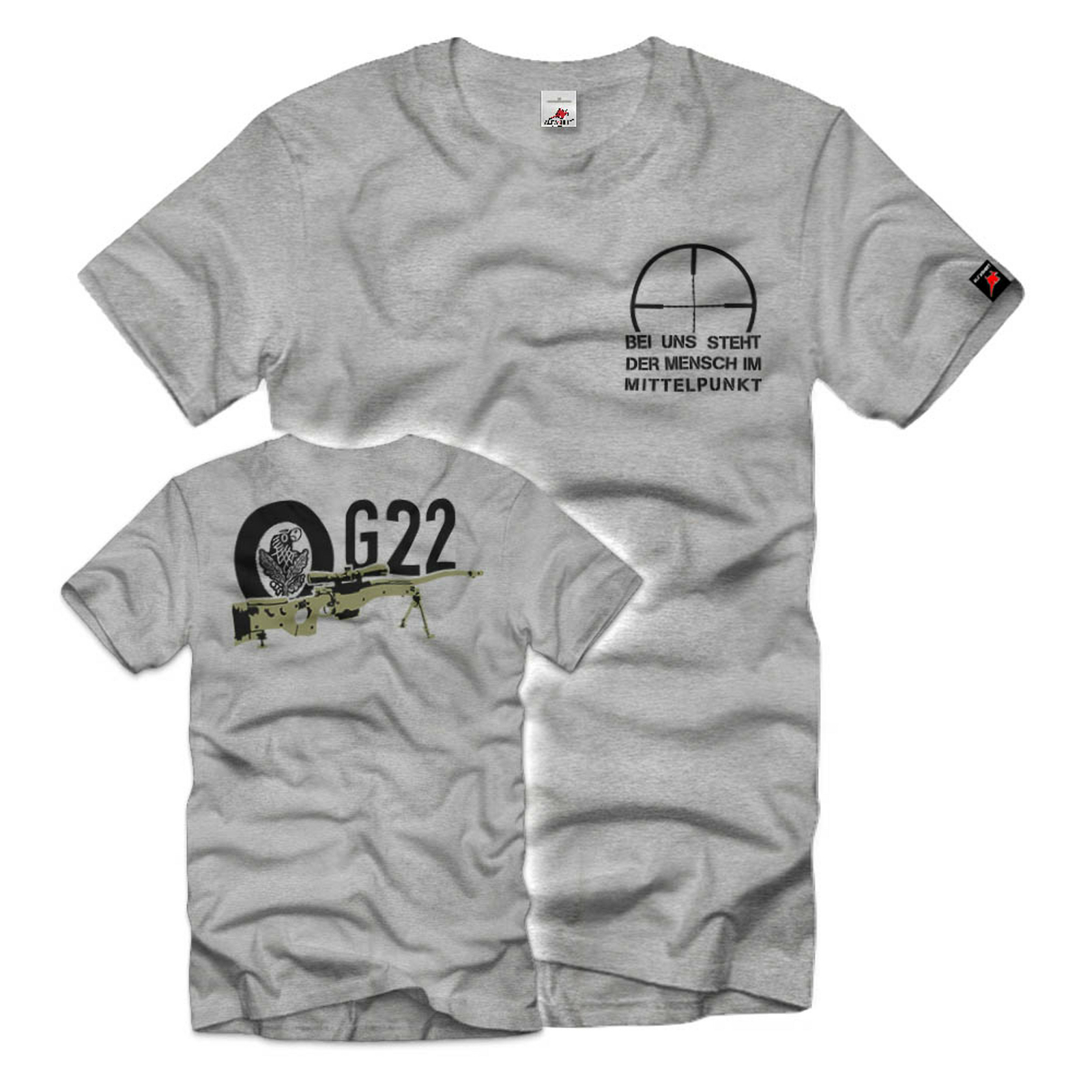 KEEN Fucile da cecchino G22 unità distintivo BW cecchino cacciatore arma uomo #36607